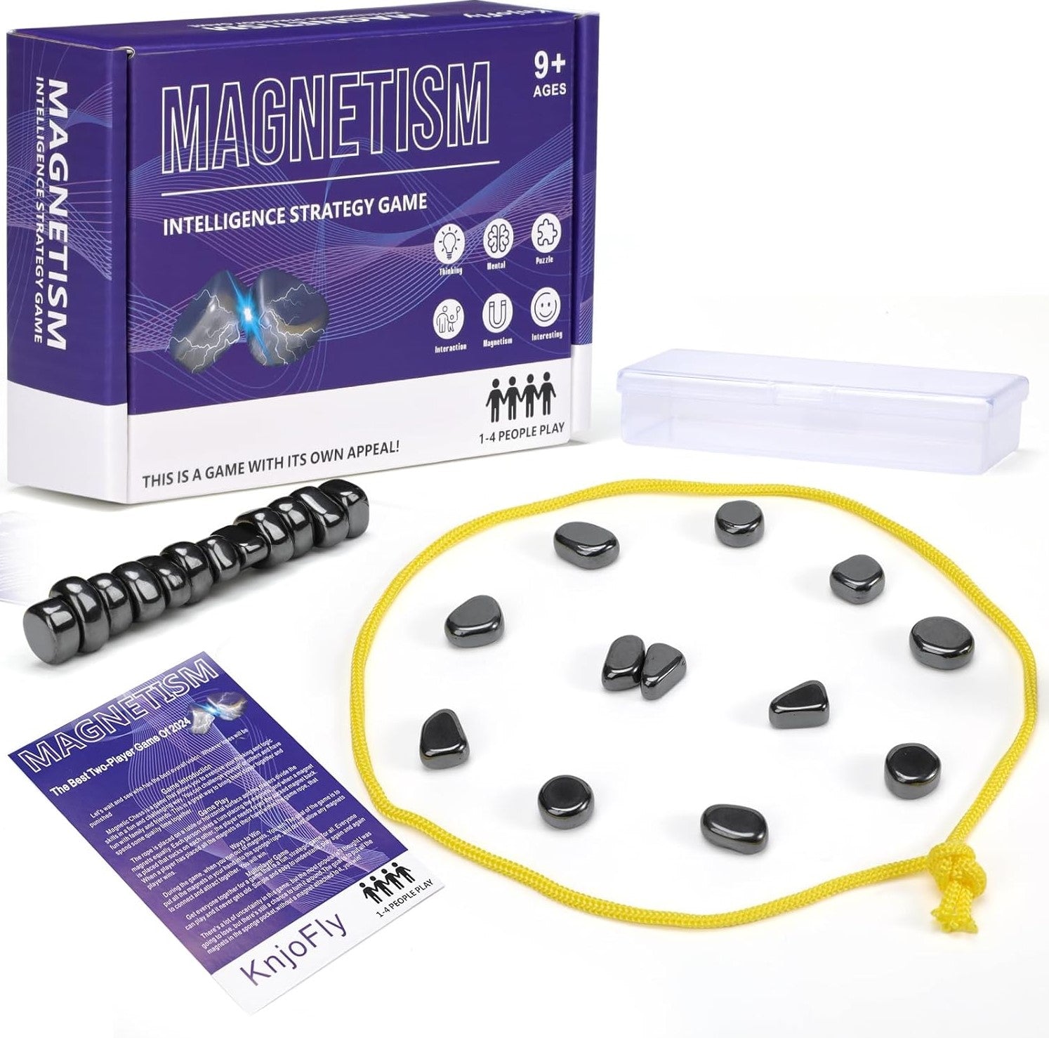 Magnetisk skakspil - Modsætninger tiltrækkes. Lad dem ikke.